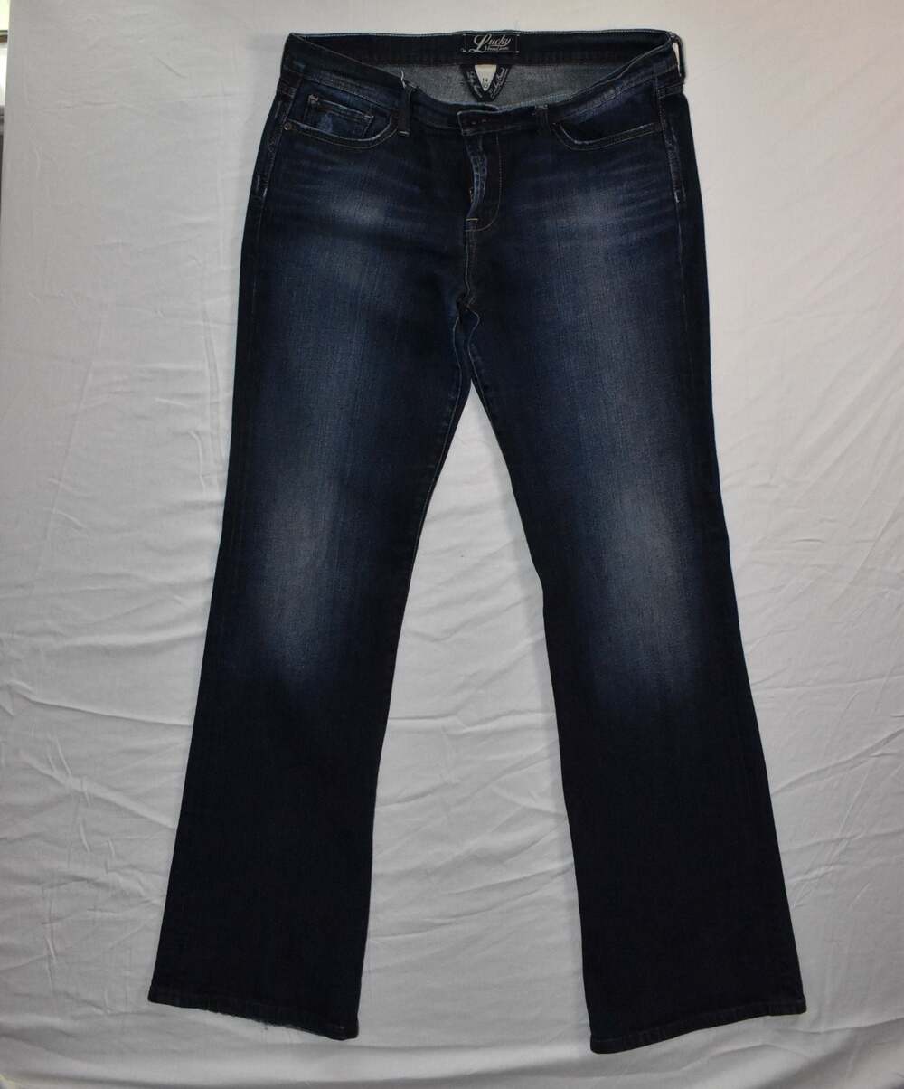 Lucky Brand Stark Sweet 'N Low Bootcut Jeans Size 14/32 (1052)